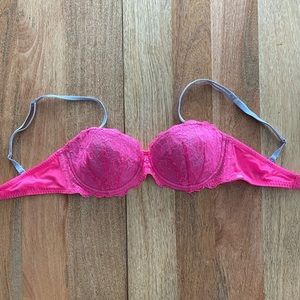 Victoria’s Secret Pink Convertible Demi Bra 34D